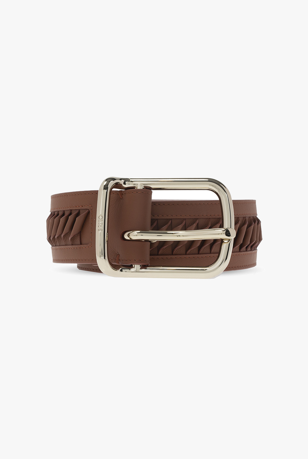 Brown 'Joe' leather belt Chloé - Vitkac Canada